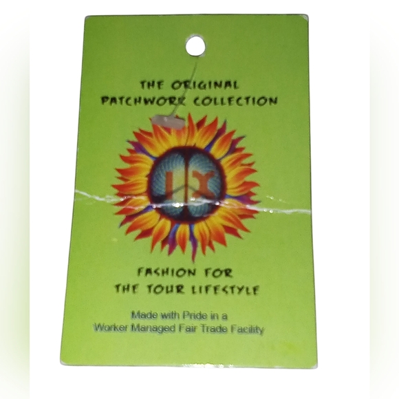 Ixchel the Original Patchwork Collection Black and Purple Shoulder Bag 9" X 6" - Picture 3 of 10